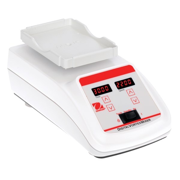 Picture of Ohaus Microplate Vortex Mixer VXMPDG, 300 to 3500 rpm (Touch Mode), Digital
