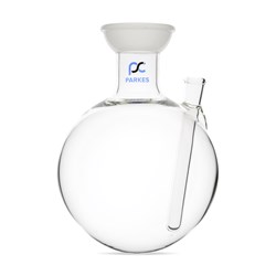 Picture of Parkes Round Bottom Flask, 1000 mL, 50/30S Ball Joint with Thermowell