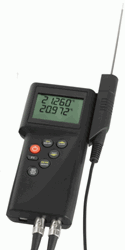 Picture of Dostmann P795 Series Reference Thermometer, 2-Channel, Hand-Held, -200°C to +850°C