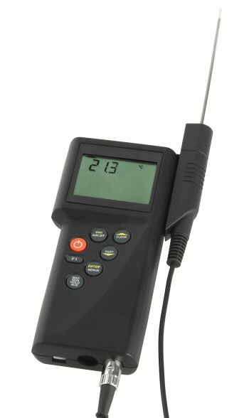 Picture of Dostmann P700 Series Reference Thermometer, 1-Channel, Hand-Held, -200°C to +850°C