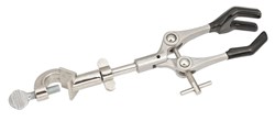 Picture of Eisco 3 Prong Clamp with Boss Head, PVC Coated Jaws