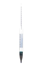 Picture of Plato Scale Thermohydrometer, 0 to 32°P, SafetyBlue (Non-Hazardous) 0 to 50°C