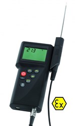 Picture of Dostmann P700-EX Series Reference Thermometer, 1-Channel, Hand-Held, -200°C to +850°C, Intrinsically Safe