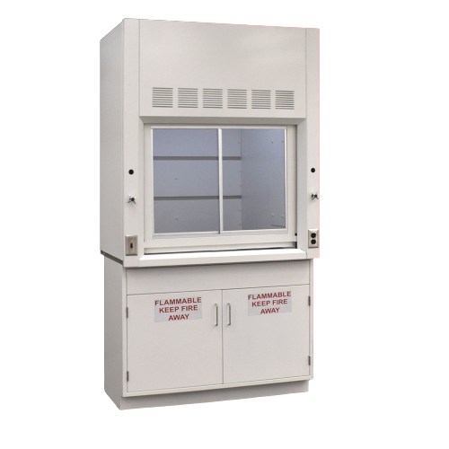 Picture of Fisher American 4' Series Fume Hoods, with Storage Cabinets