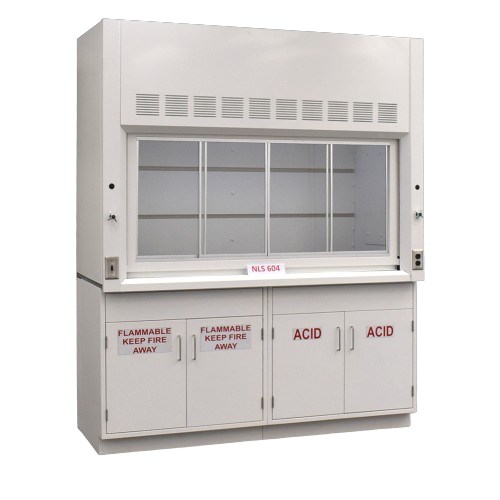 Picture of Fisher American 6' Series Fume Hoods, with Storage Cabinets
